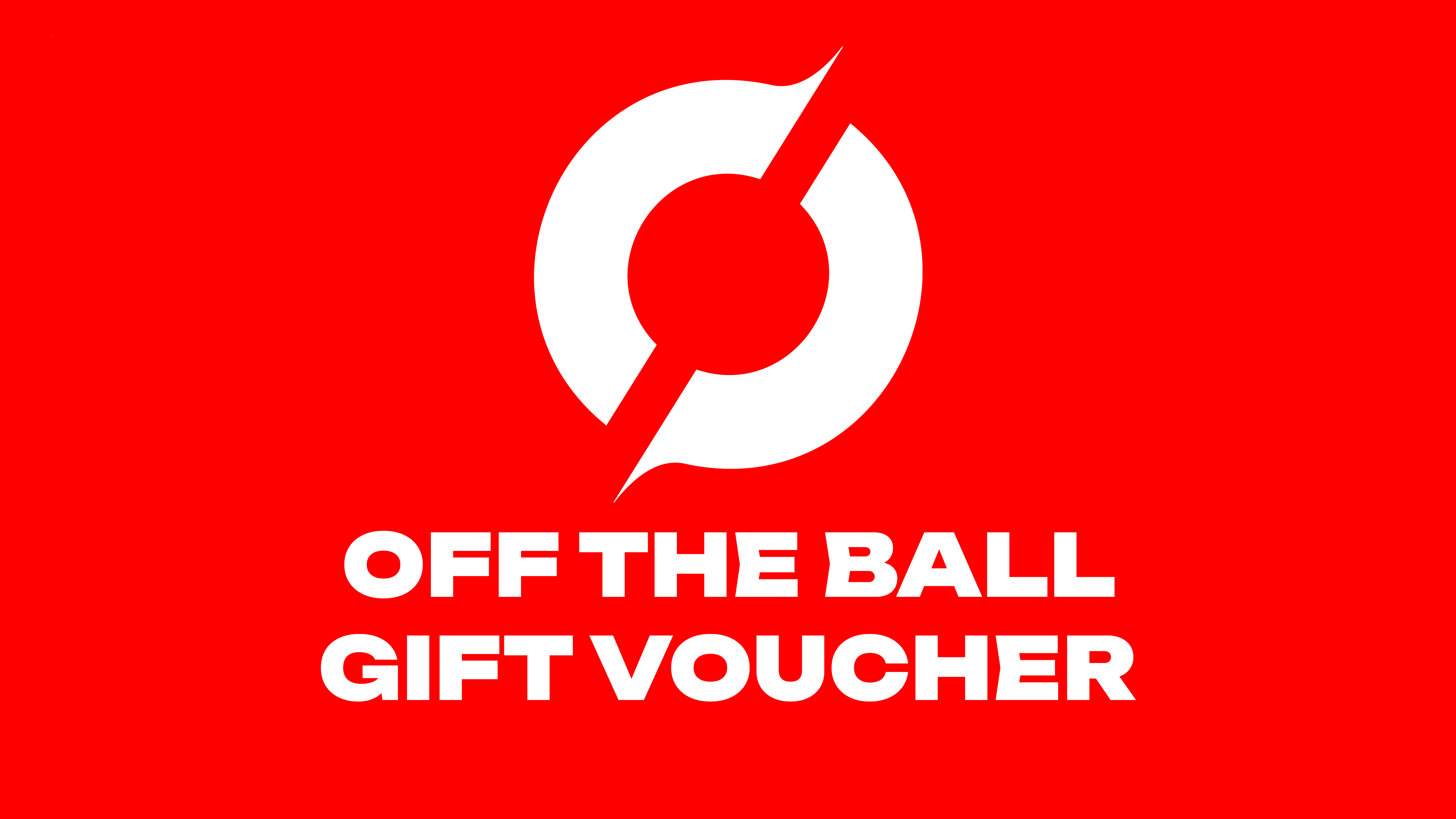 Off The Ball Gift Voucher